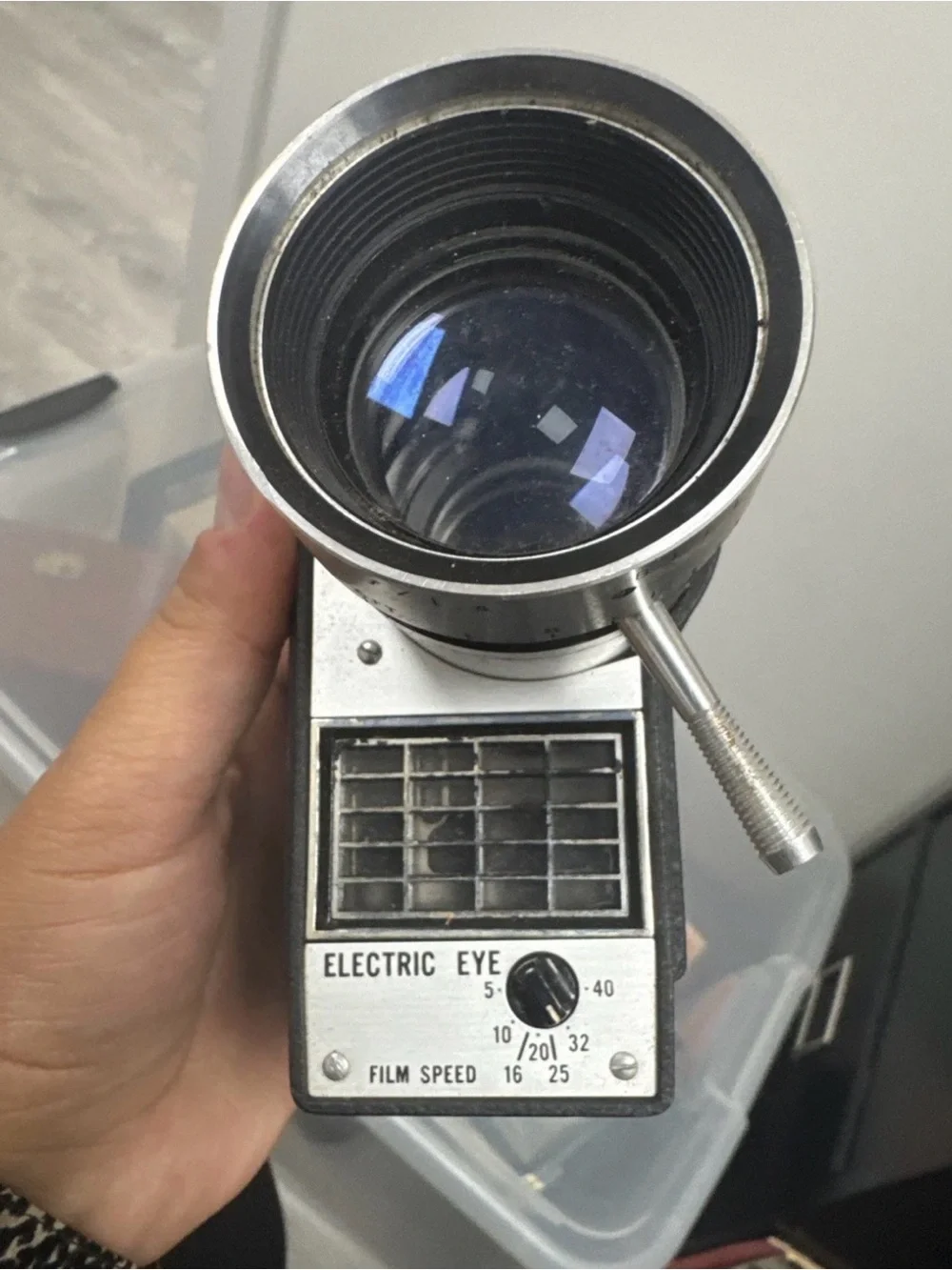 Vintage Bell & Howell 8mm Movie Camera with Dual Electric Eye & Case